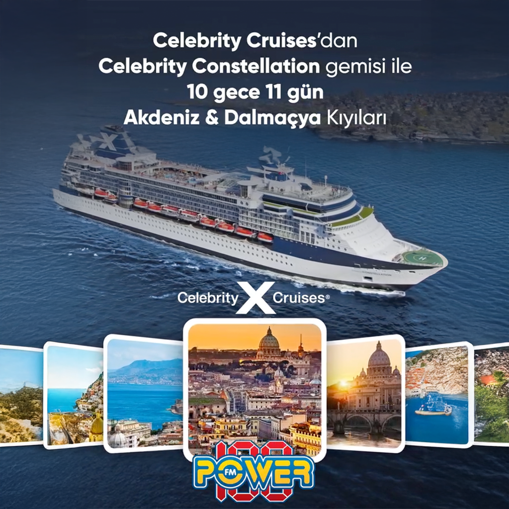 CELEBRITY CRUISES'IN CELEBRITY CONSTELLATION GEMİSİ İLE AKDENİZ & DALMAÇYA KIYILARI