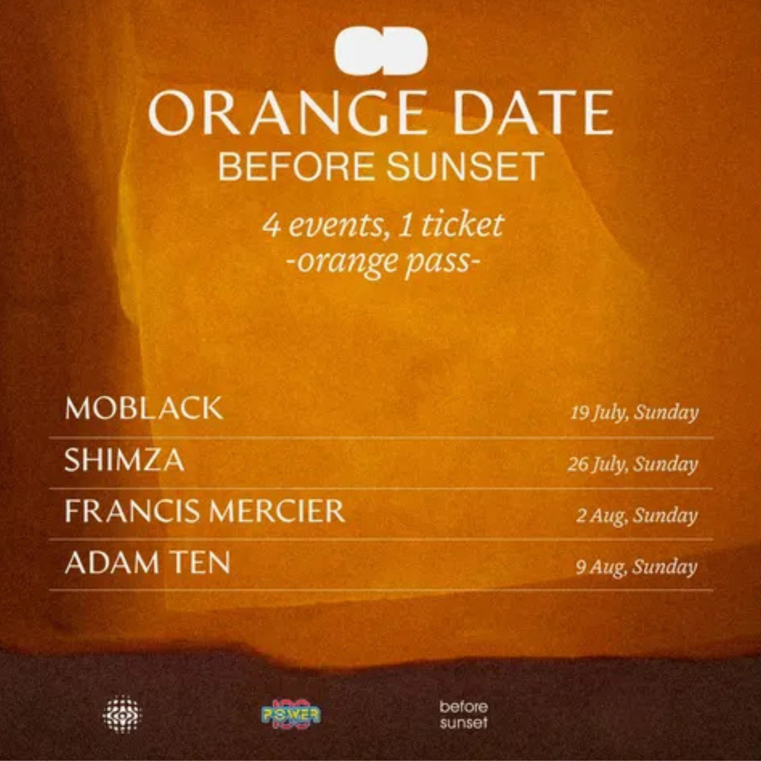 ORANGE DATE - BEFORE SUNSET