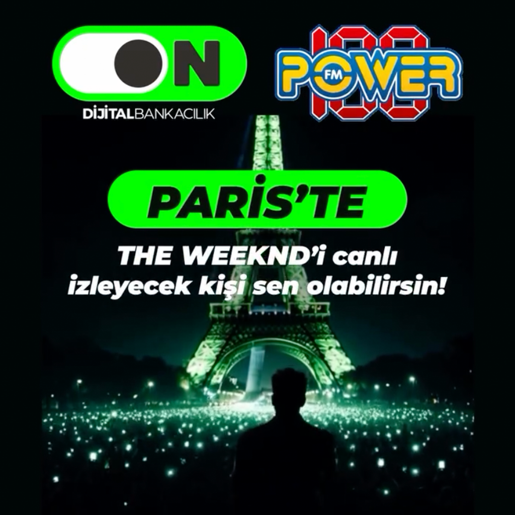ON DIGITAL İŞBİRLİĞİYLE THE WEEKND PARİS KONSERİNE