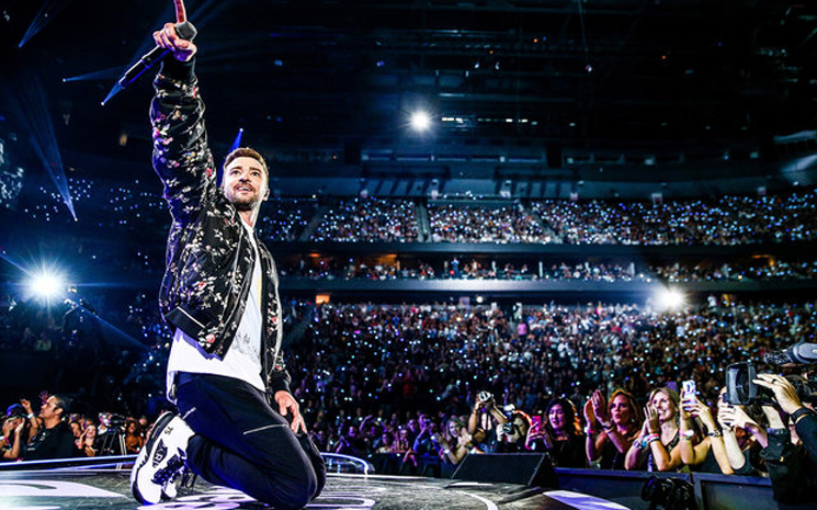 justin timberlake los angeles konseri