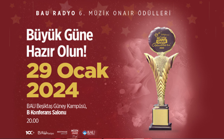 BAU Radyo 6. Müzik OnAir Ödül Töreni 2024 kazananları kimler?