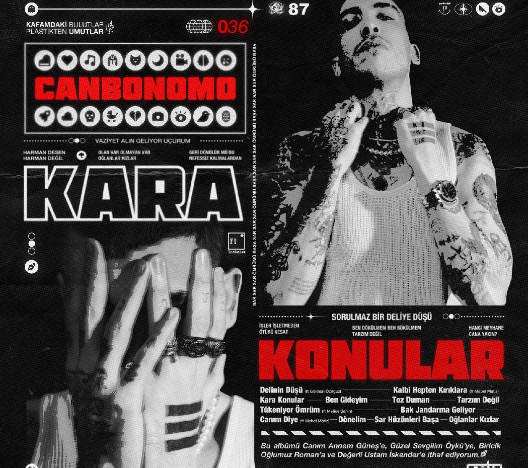 Can Bonomo Ft. Mabel Matiz - Kalbi Hepten Kırıklara Video Klibi Yayımda!