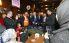 İSTANBULLULAR GECEYİ DIŞARIDA GEÇİRDİ