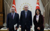 CUMHURBAŞKANI ERDOĞAN, DEM PARTİ HEYETİNİ KABUL ETTİ