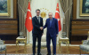 CUMHURBAŞKANI ERDOĞAN, KUZEY REN-VESTFALYA EYALETİ BAŞBAKANI WÜST'Ü KABUL ETTİ