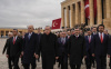 DEVLET ERKANI ANITKABİR'İ ZİYARET ETTİ