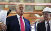 ABD BAŞKANI TRUMP, FED'İN İNŞAAT PROJESİNDE İNCELEMELERDE BULUNDU