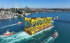 DOĞAL GAZ BORU HATTI DÖŞEME PLATFORMU İSTANBUL BOĞAZI'NDAN GEÇİŞ YAPTI