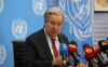 BM GENEL SEKRETERİ GUTERRES, ADA'DA LİDERLERLE GÖRÜŞTÜ