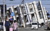 JAPONYA'DA MEYDANA GELEN ŞİDDETLİ DEPREMDE ÖLÜ SAYISI 13'E YÜKSELDİ