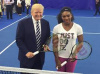 ABD BAŞKANI TRUMP, SERENA WILLIAMS İLE TENİS OYNADI