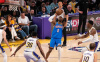 NBA PLAY-OFF'LARINDA THUNDER, LAKERS KARŞISINDA DURUMU 3-0 YAPTI