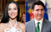 Katy Perry, ve Justin Trudeau akşam yemeğinde görüldü