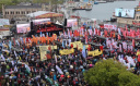İŞÇİLER 1 MAYIS'TA ALANLARDA