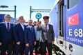 ÇİN'DEN YOLA ÇIKAN YÜK TRENLERİ İSTANBUL'DAN AVRUPA'YA UĞURLANDI