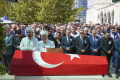 BIÇAKLI SALDIRIDA ÖLEN CUMHURİYET SAVCISI SON YOLCULUĞUNA UĞURLANDI