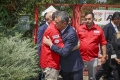 CHP LİDERİ ÖZEL'DEN AKUT'A TAZİYE ZİYARETİ