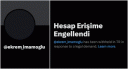 EKREM İMAMOĞLU'NUN X HESABINA ERİŞİM ENGELİ