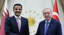 ERDOĞAN, KATAR EMİRİ AL SANİ İLE GÖRÜŞTÜ: 