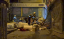 BEYOĞLU'NDA BİR BİNADA ÇÖKME MEYDANA GELDİ
