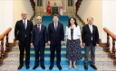 ADALET BAKANI TUNÇ, DEM PARTİ HEYETİNİ KABUL ETTİ