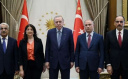 CUMHURBAŞKANI ERDOĞAN, DEM PARTİ HEYETİNİ KABUL ETTİ