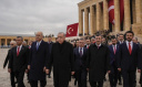 DEVLET ERKANI ANITKABİR'İ ZİYARET ETTİ