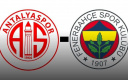 FENERBAHÇE, ANTALYASPOR'A KONUK OLACAK