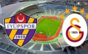 GALATASARAY, EYÜPSPOR'A KONUK OLUYOR