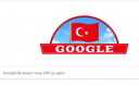 GOOGLE'DAN 29 EKİM CUMHURİYET BAYRAMI DOODLE SÜRPRİZİ