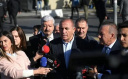 GÜRSEL TEKİN, CHP İSTANBUL İL BAŞKANLIĞI ÖNÜNDE KONUŞTU