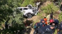 ANTALYA'DA KONTROLDEN ÇIKAN ARAÇ UÇURUMA YUVARLANDI: 5 ÖLÜ, 2 YARALI