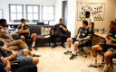FENERBAHÇE'DE BAŞKAN SARAN, FUTBOL TAKIMIYLA BULUŞTU