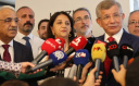 DEM PARTİ HEYETİNDEN, GELECEK PARTİSİ GENEL BAŞKANI DAVUTOĞLU'NA ZİYARET