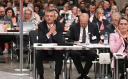 SPD'NİN YENİ EŞ GENEL BAŞKANLARI BAS VE KLİNGBEİL: ÖZEL DE KATILDI