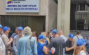 VENEZUELA'DA ÜNİVERSİTE ÇALIŞANLARINDAN MAAŞ PROTESTOSU