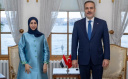 BAKAN FİDAN, YEMEN DIŞİŞLERİ BAKANI ZUBE İLE İSTANBUL'DA BİR ARAYA GELDİ
