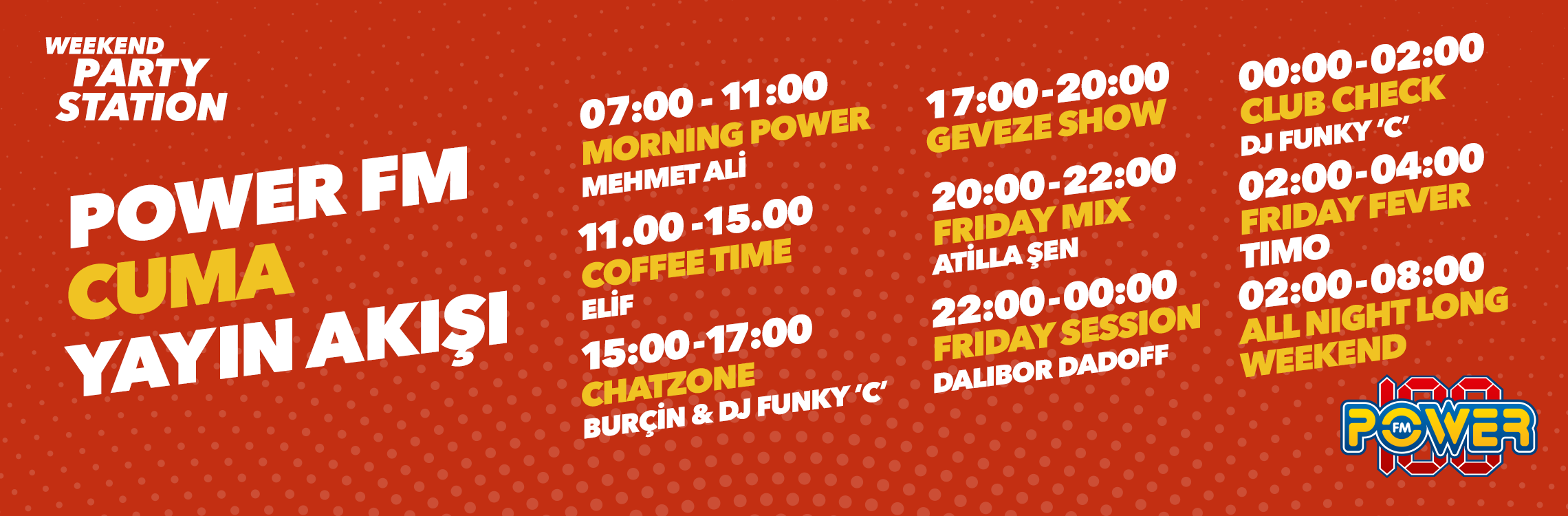 Power Fm Yayın Akışı Cuma