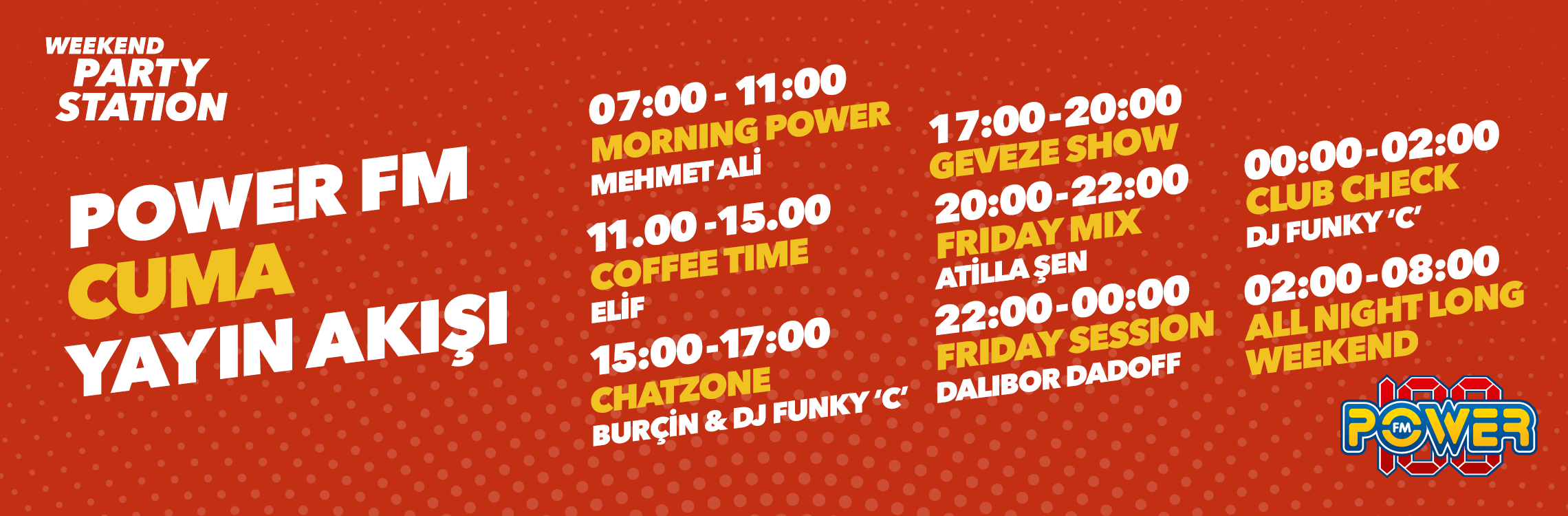 Power Fm Yayın Akışı Cuma
