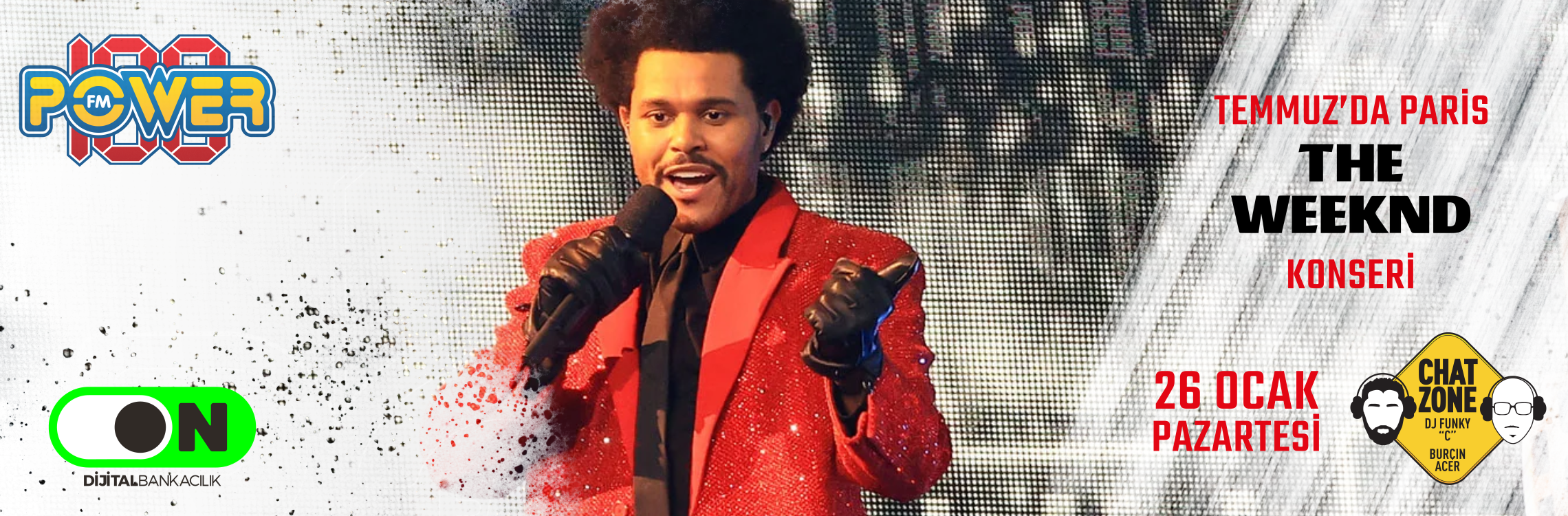 THE WEEKND KONSER HEDİYE