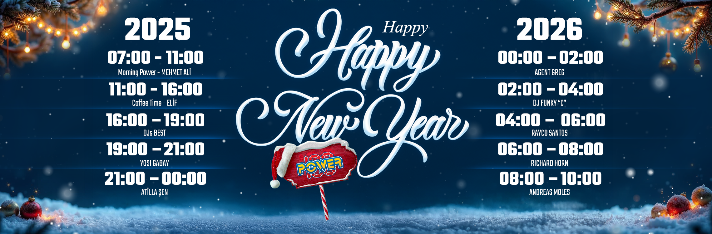 Power Fm Yılbası Akısı