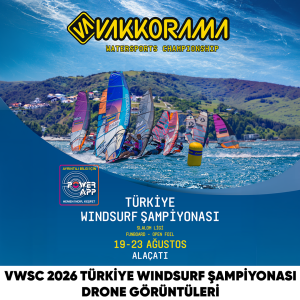 VR Watersports Championship 2026 Türkiye Windsurf Şampiyonası Drone Görüntüleri