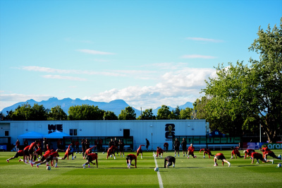 A MİLLİ FUTBOL TAKIMI, KANADA'DAKİ İLK İDMANINI YAPTI