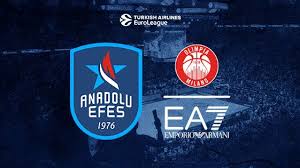 ANADOLU EFES, AVRUPA LİGİ'NDE YARIN EA7 EMPORIO ARMANI MİLAN'I AĞIRLAYACAK