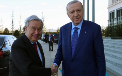 CUMHURBAŞKANI ERDOĞAN'DAN GUTERRES'E BARIŞ ÖDÜLÜ