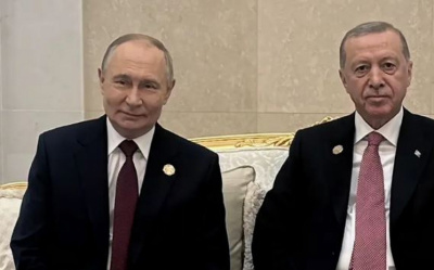 CUMHURBAŞKANI ERDOĞAN, PUTİN İLE GÖRÜŞTÜ