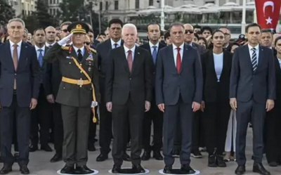 İSTANBUL'DA 30 AĞUSTOS ZAFER BAYRAMI TÖRENİ DÜZENLENDİ