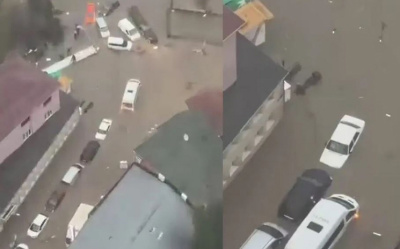 İSTANBUL'U SAĞANAK VE FIRTINA VURDU