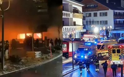 SVİÇRE'DE YILBAŞI FACİASI: EN AZ 40 ÖLÜ