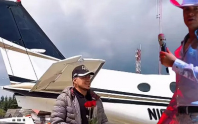 KOLOMBİYALI ŞARKICI JİMENEZ'İN İÇİNDE BULUNDUĞU KÜÇÜK UÇAĞIN DÜŞMESİ SONUCU 6 KİŞİ ÖLDÜ